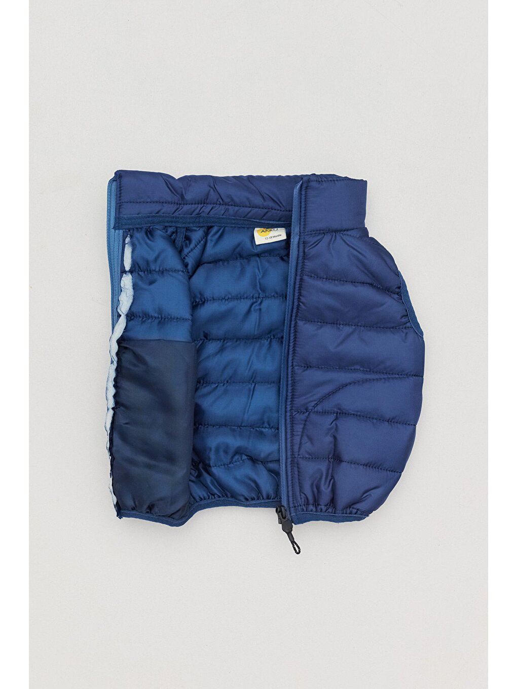 Mavi Dik Yaka Erkek Çocuk Şişme Yelek-1