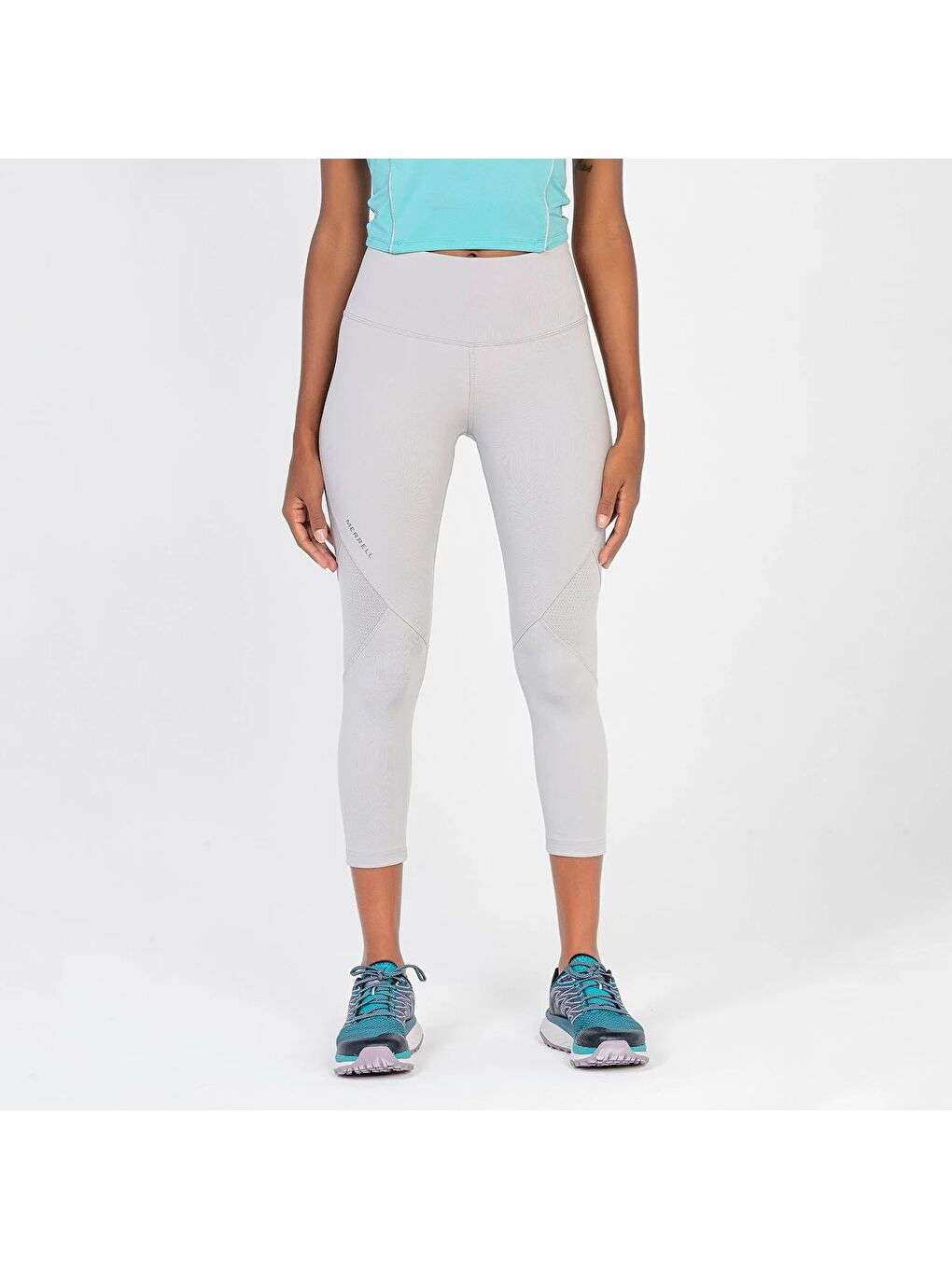 Lifted Mid Kadın Gri Koşu Taytı-1