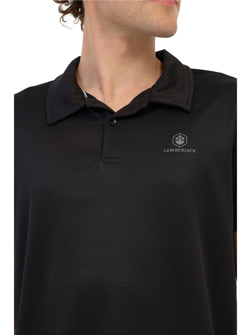 Siyah Erkek Kısa Kol T-Shirt-3