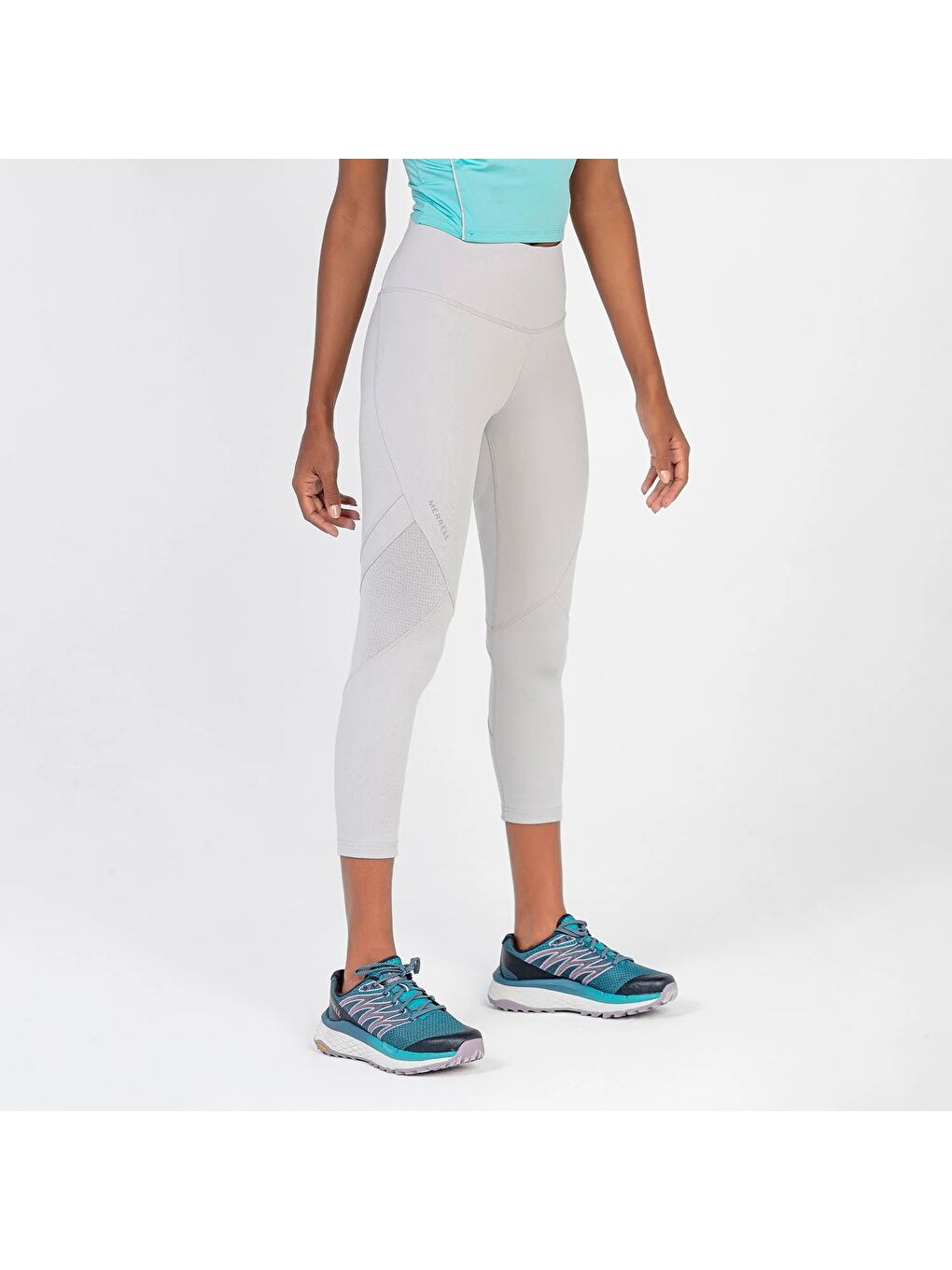 Lifted Mid Kadın Gri Koşu Taytı-2