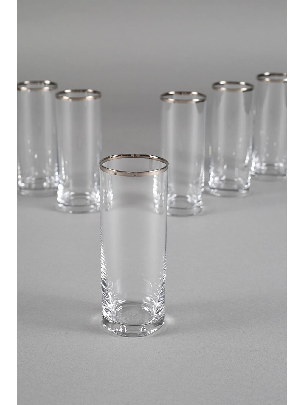 Renksiz Avantgarde Platin 6'lı Bardak Seti 195 cc