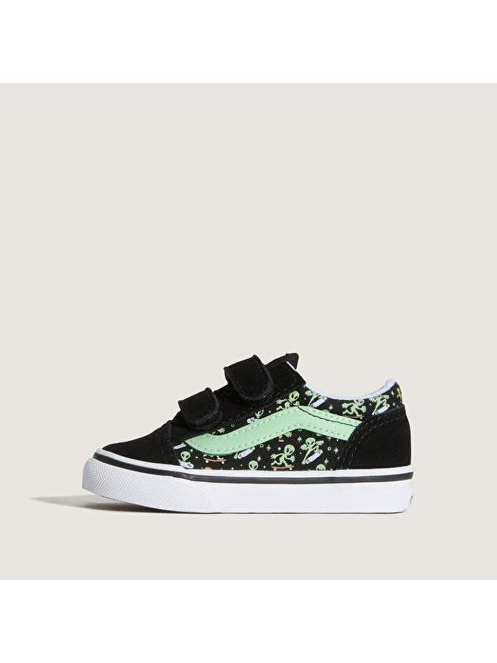 Old Skool V Bebek Siyah Sneaker-1