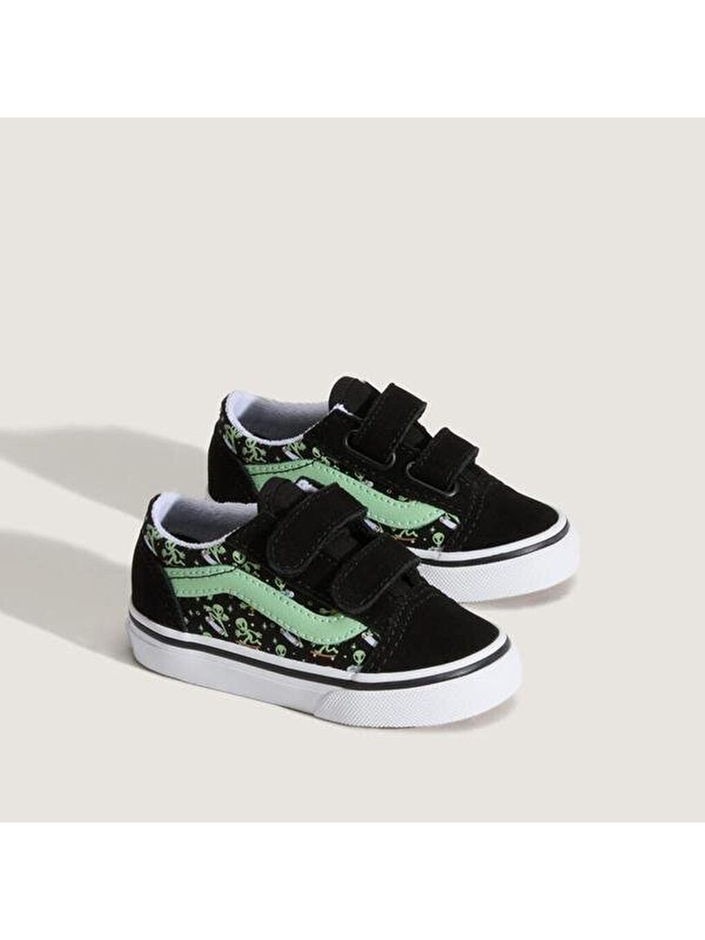 Old Skool V Bebek Siyah Sneaker-2