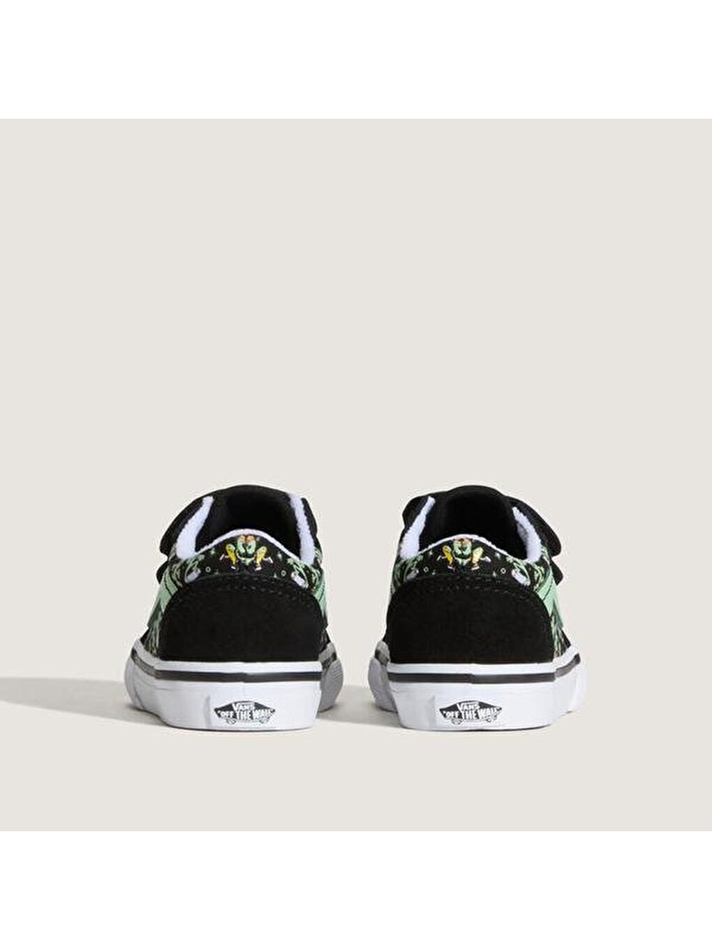 Old Skool V Bebek Siyah Sneaker-4