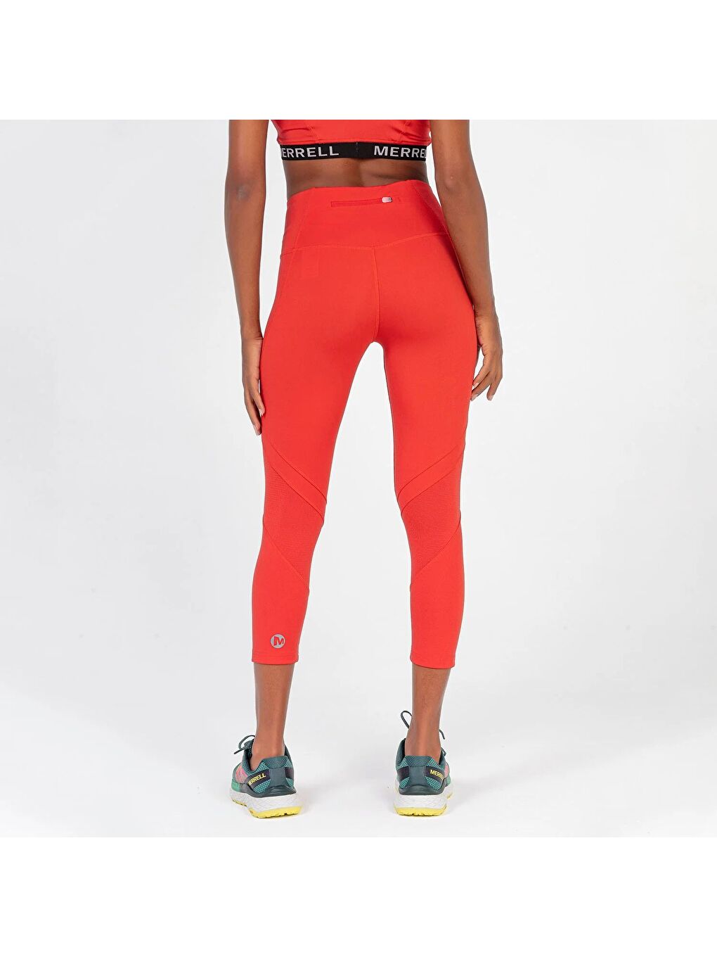 Pembe Kadın Koşu Taytı Lifted Mid Kırmızı-3