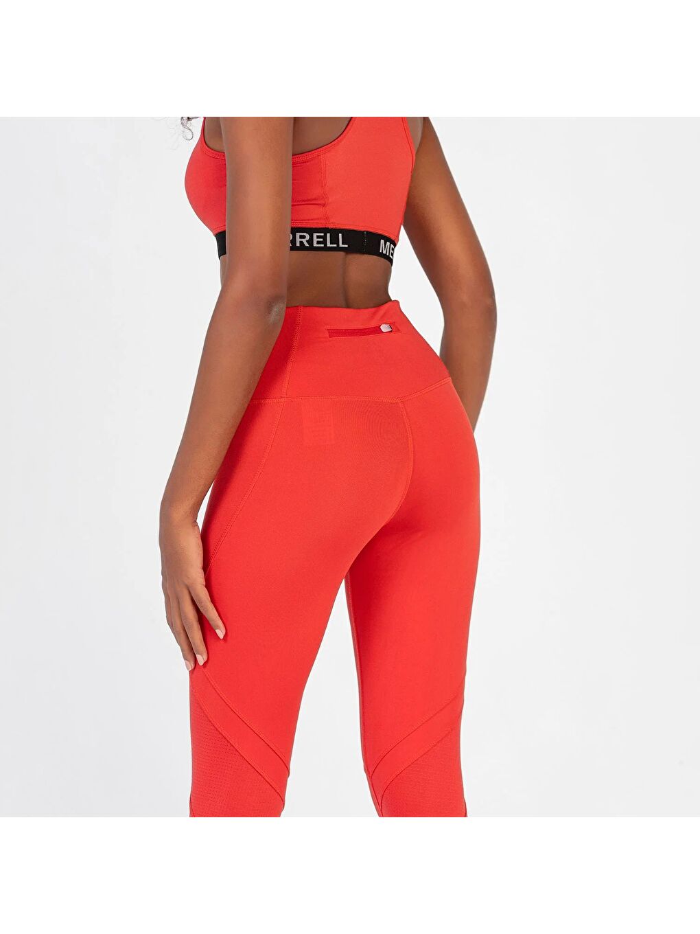 Pembe Kadın Koşu Taytı Lifted Mid Kırmızı-4