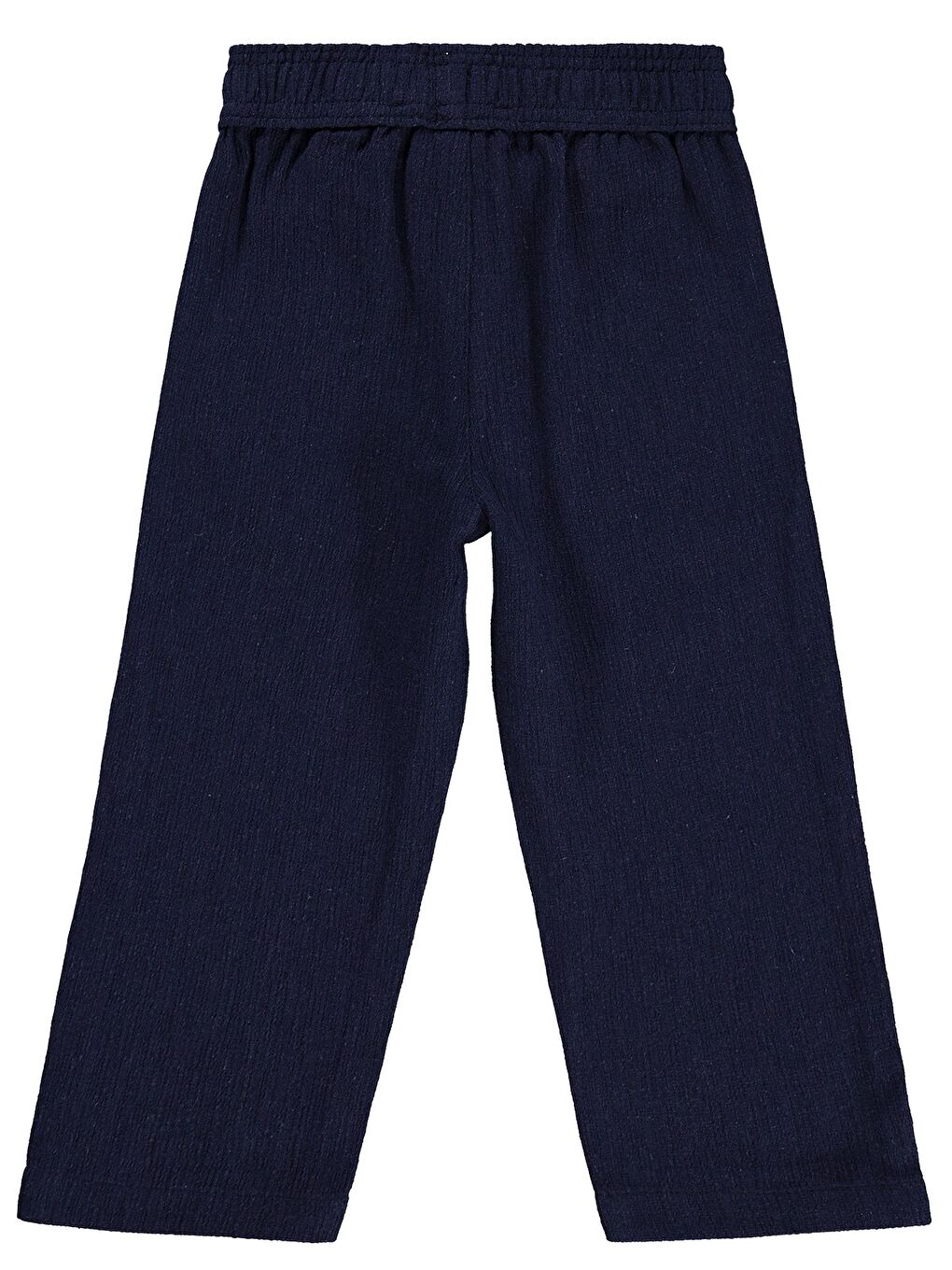 Boys Kendinden Desenli 2-5 Yaş Pantolon - Lacivert-1