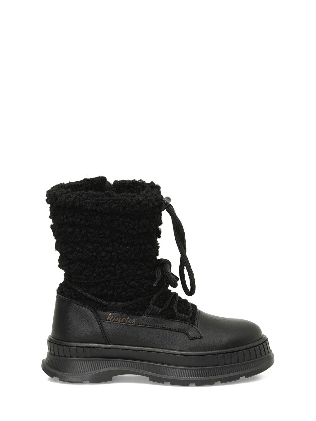 META 4PR Siyah Kız Çocuk Kar Botu-1