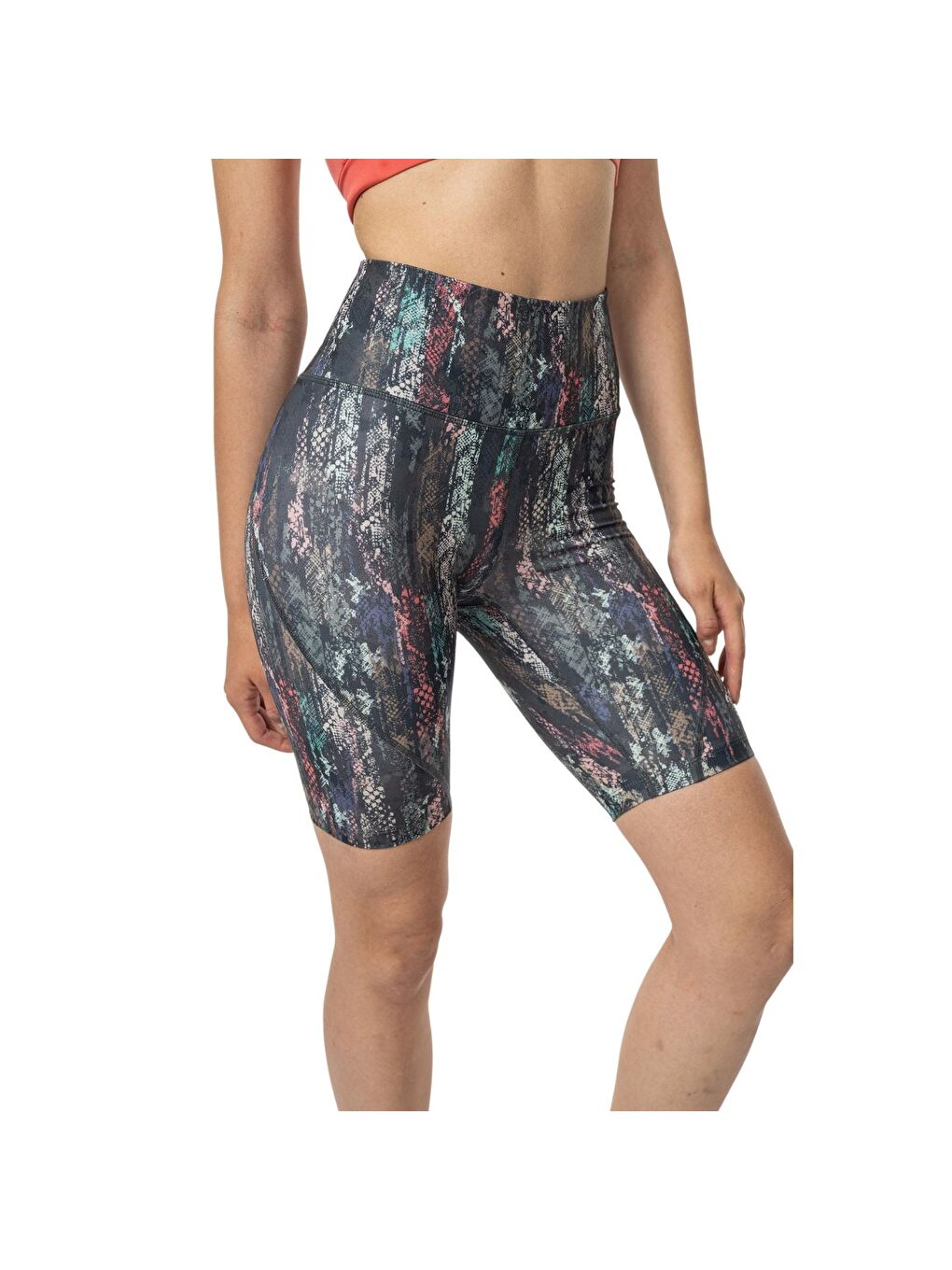 Karışık Lifted Kadın Koşu Taytı-2