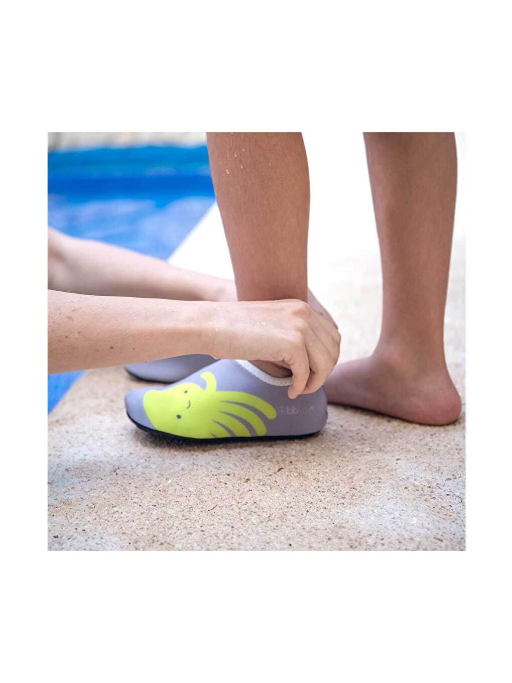 Shoöz Havuz Ve Deniz Ayakkabısı Gri-1