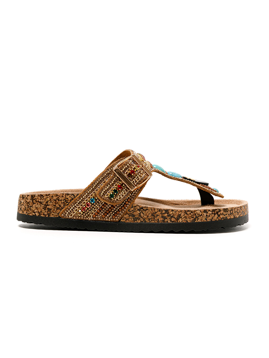 Kahverengi Kadın Terlik 25Y102-7 CL Camel
