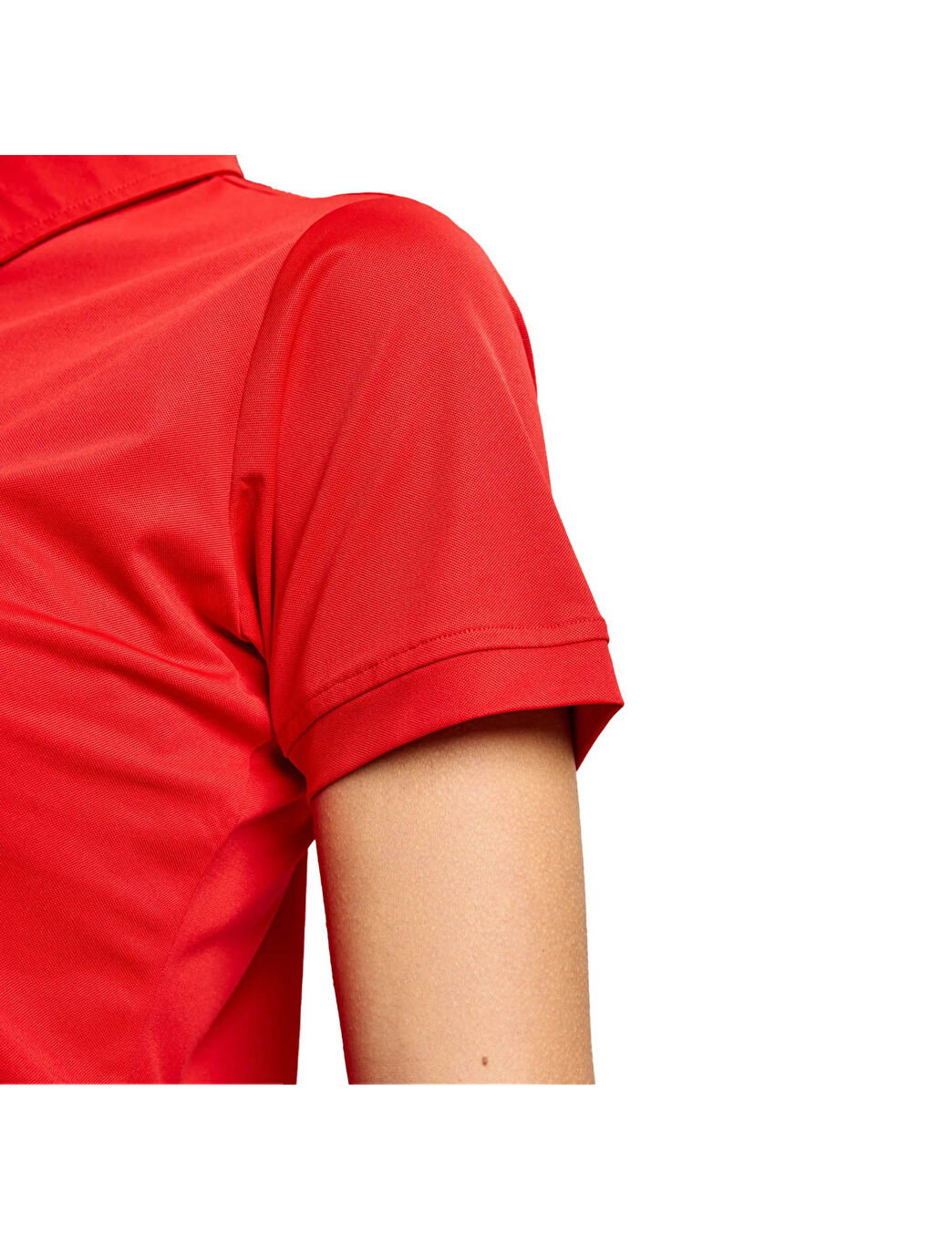 Ws Tech Pique Polo Kadın Kırmızı Tişört-6