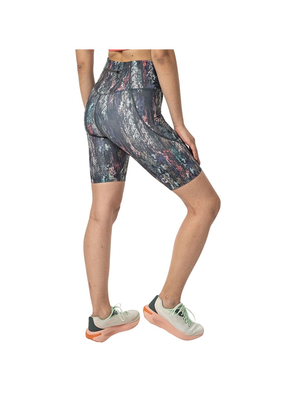 Karışık Lifted Kadın Koşu Taytı-1