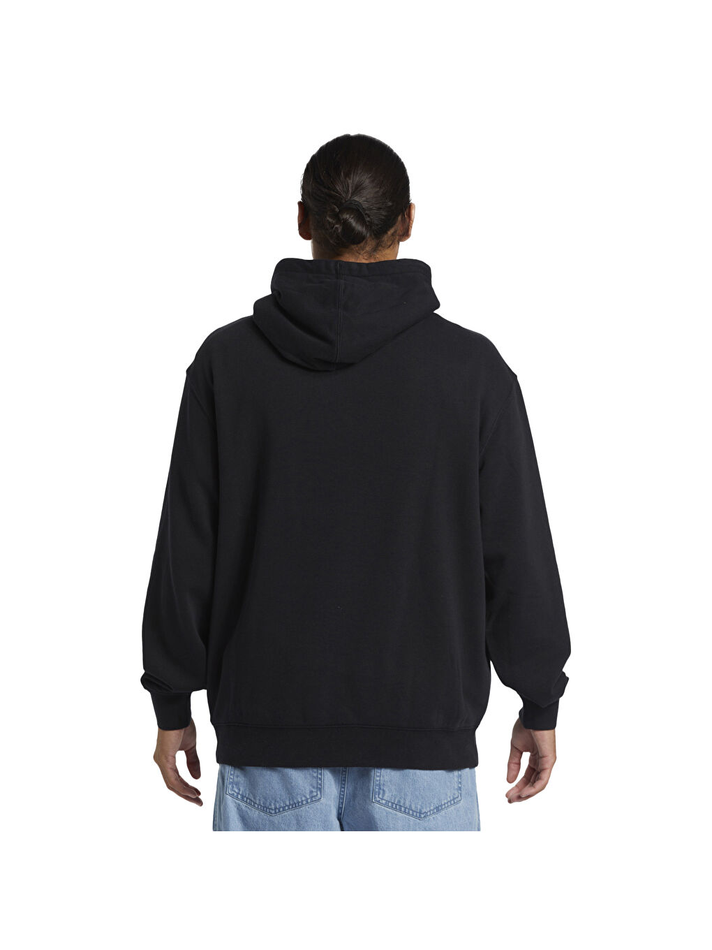 Salt Water Hoodie Erkek Siyah Kapüşonlu Sweatshirt-6