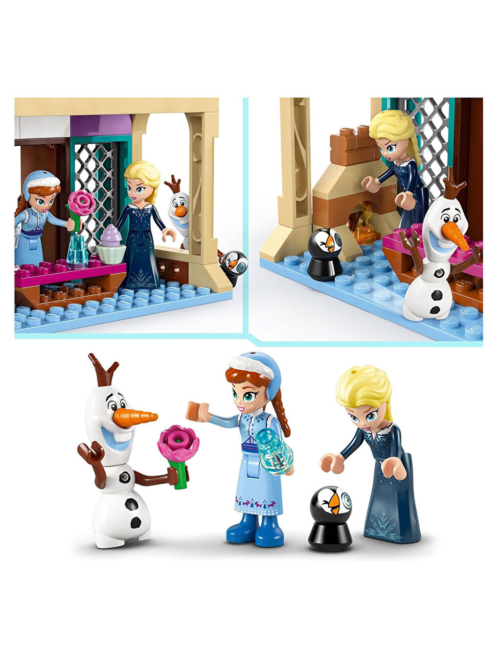 Frozen Arendelle Karlar Ülkesi 43265-4