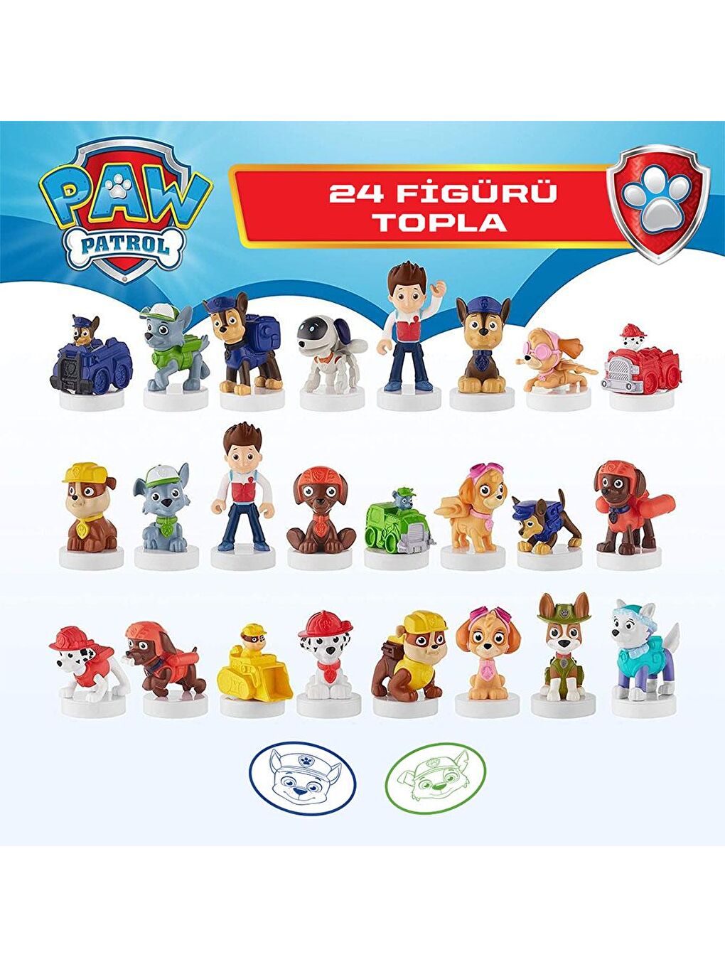 PMI Paw Patrol Stampers Tekli Figür - Model 1 - 2