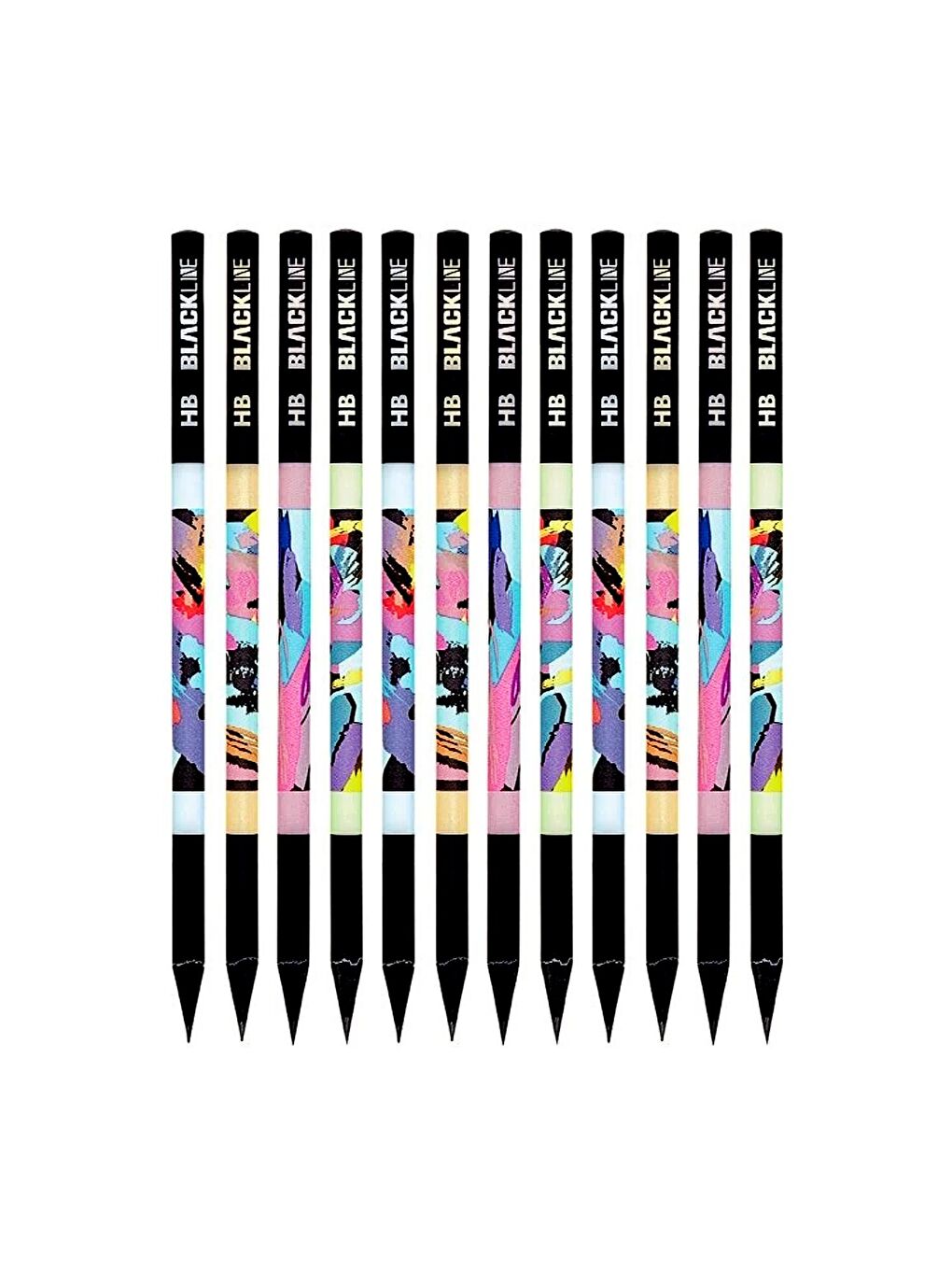 Blackline Pastel HB Kurşun Kalem 12 Adet