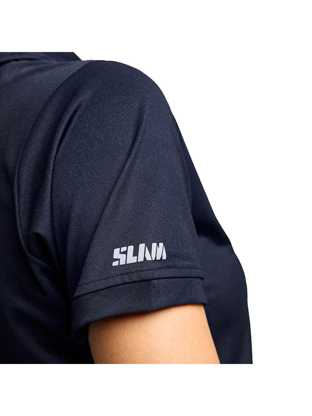 Lacivert Ws Tech Pique Polo Kadın Mavi Tişört-3