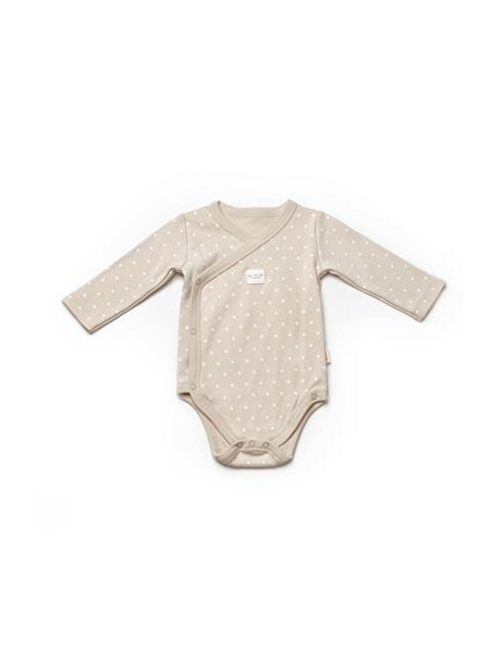 Ekru Bebek 2'li Kruvaze %100 Organik Pamuk-4