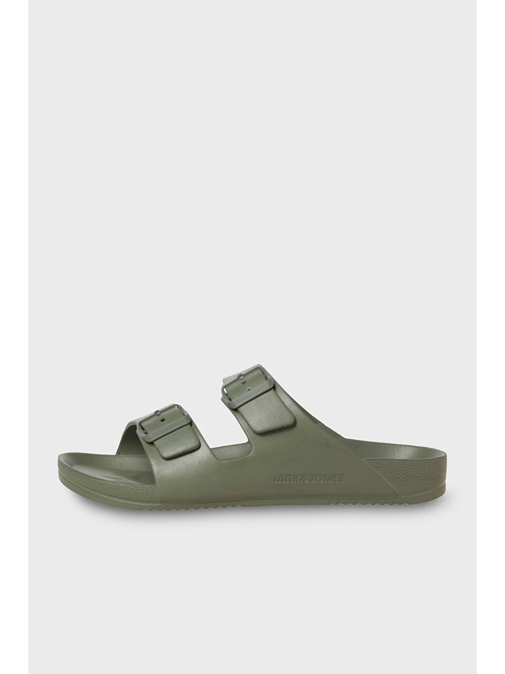 Haki Additionals Jfwcroxton Logolu Çift Bantlı Terlik 12204004-2