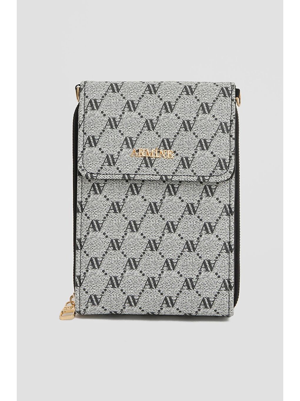 El Çantası Noktalı 25Yd7266 Gri-2