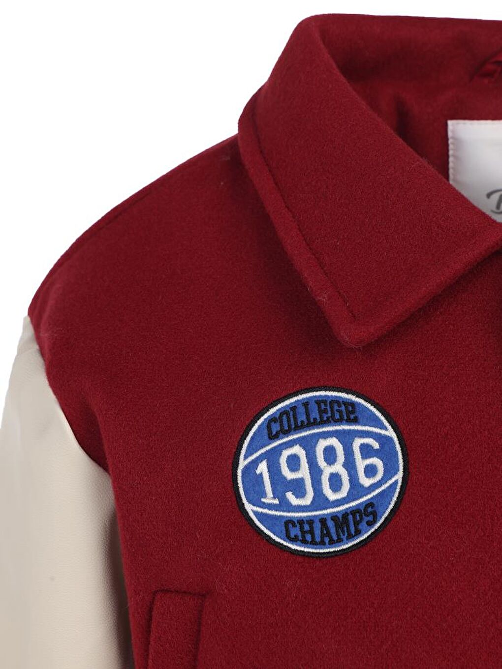 Boys 1986 Dinozor Armalı 2-5 Yaş Ceket - Bordo 3-4 Yaş-2