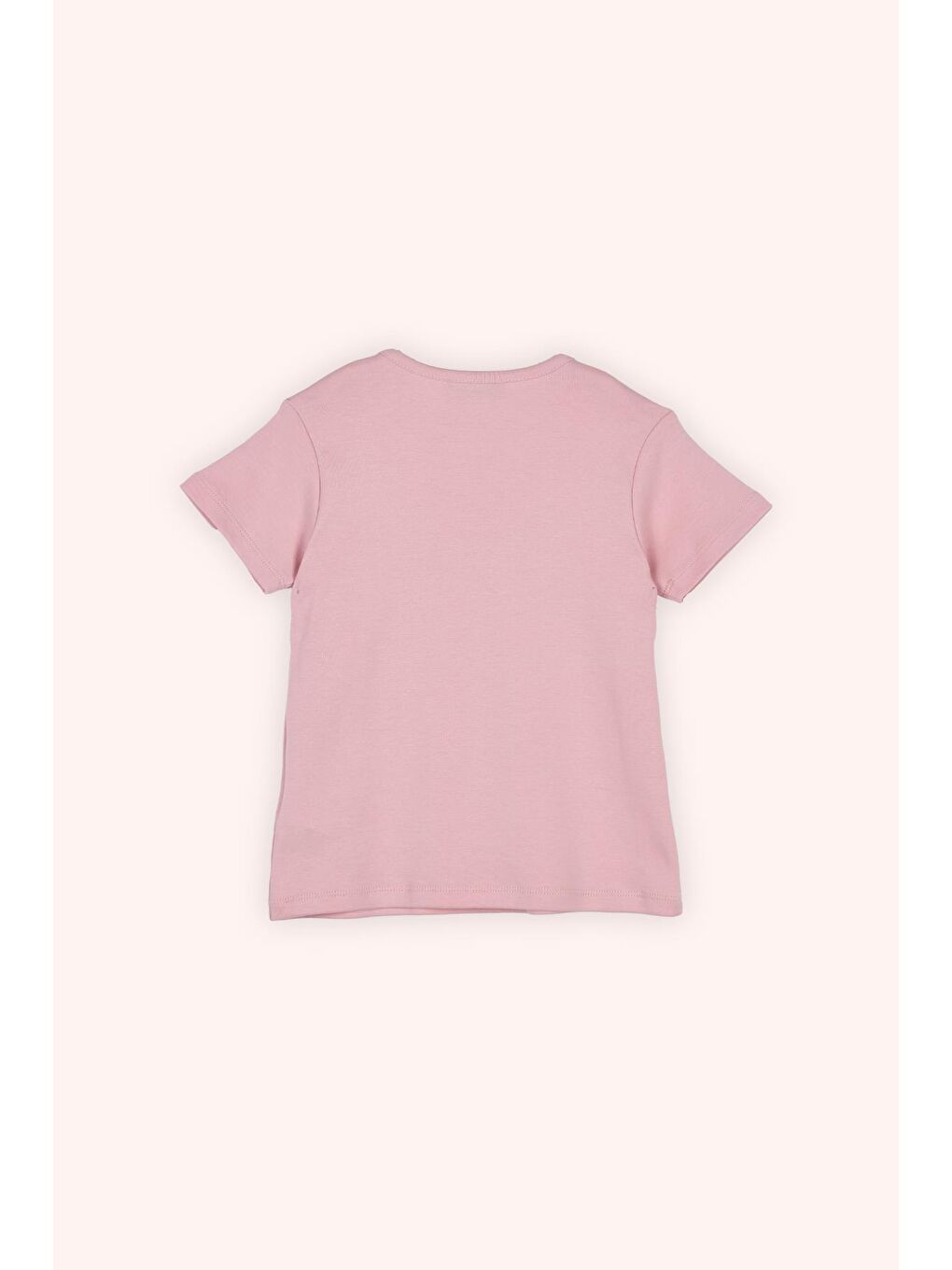 Kız Çocuk Kiraz Baskılı Pijama Takımı Pembe-4