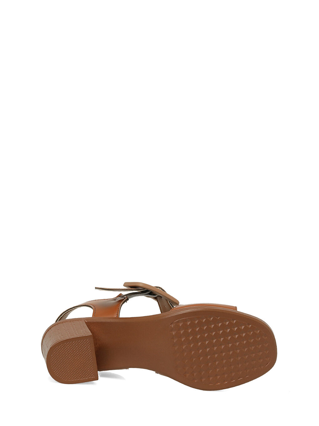 Kahverengi 167262.Z6FX Taba Kadın Düz Sandalet-5