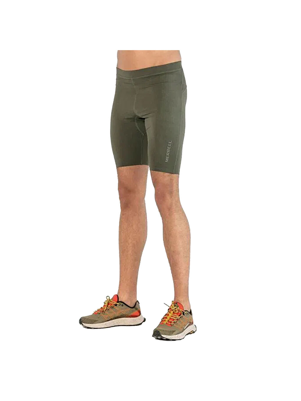 Light Erkek Haki Koşu Taytı-3