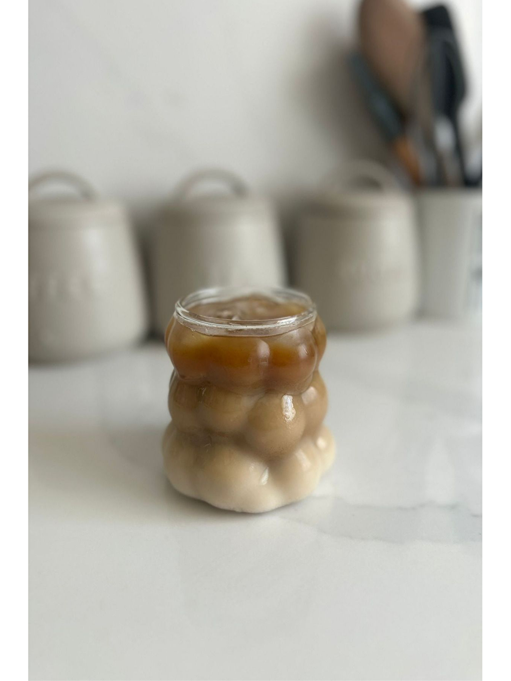 Renksiz Borosilikat Üzüm Şekilli Cam Bardak 300 ml 3 Adet - 2431-1