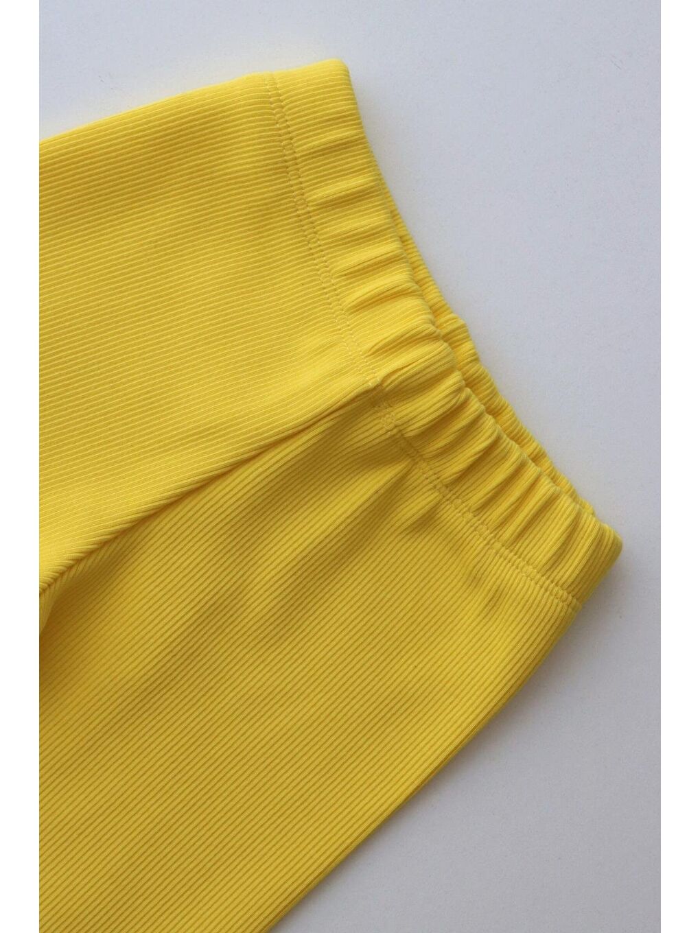 Kız Bebek Sarı Tayt Toka Takım-4