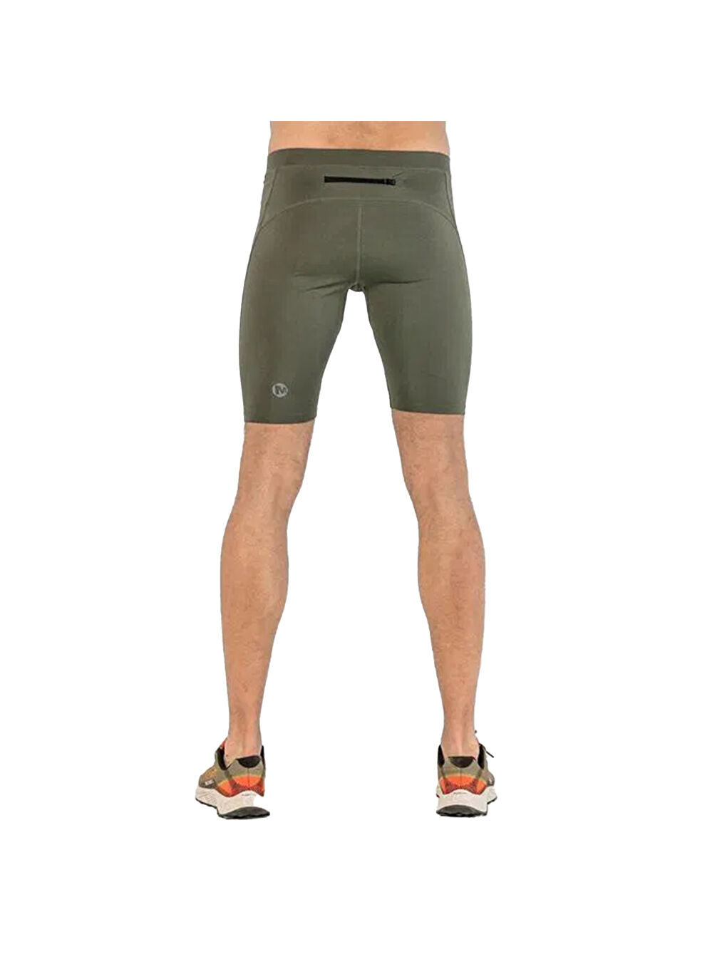 Light Erkek Haki Koşu Taytı-5