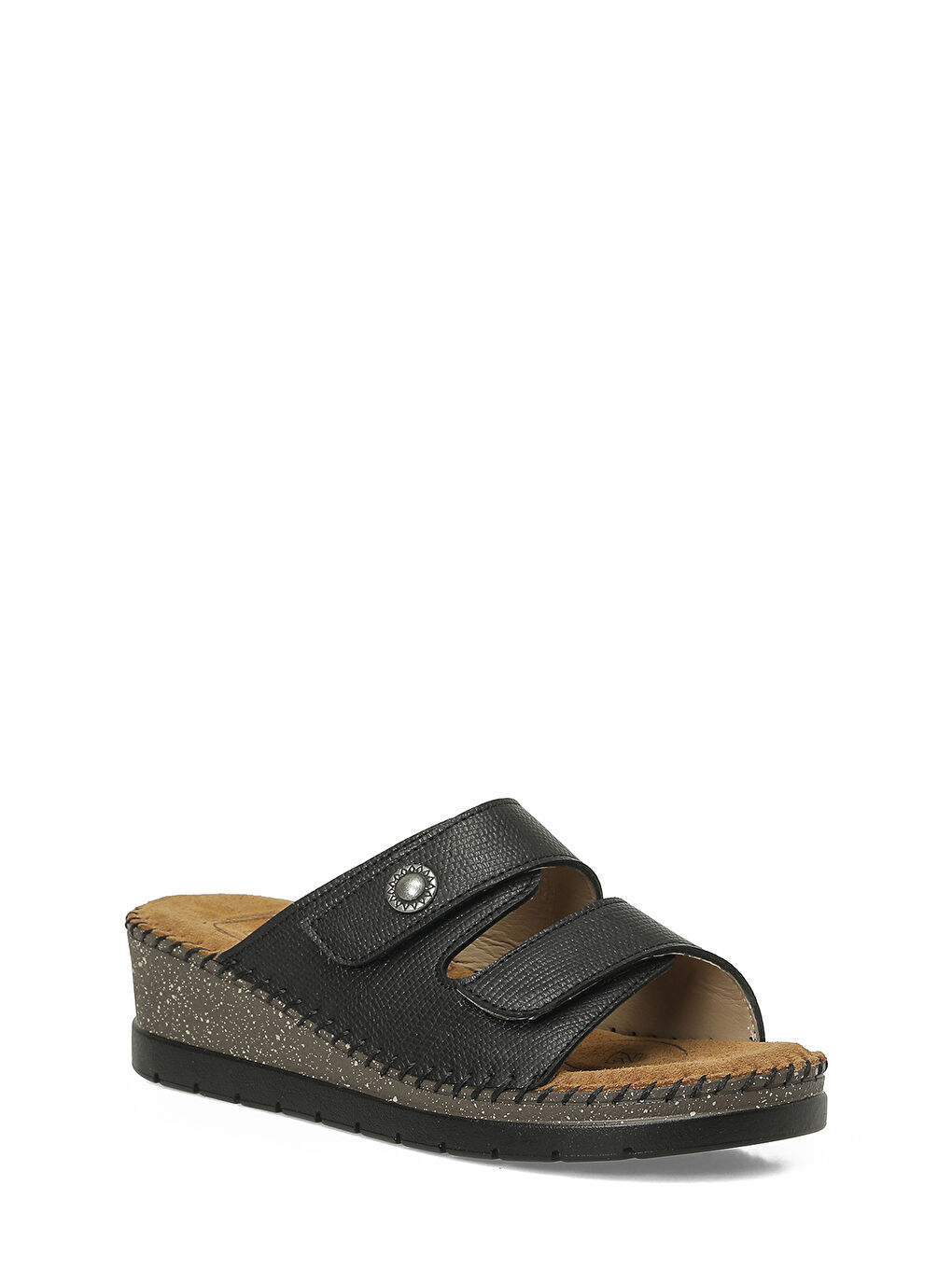 105801.Z6FX Siyah Kadın Terlik-1