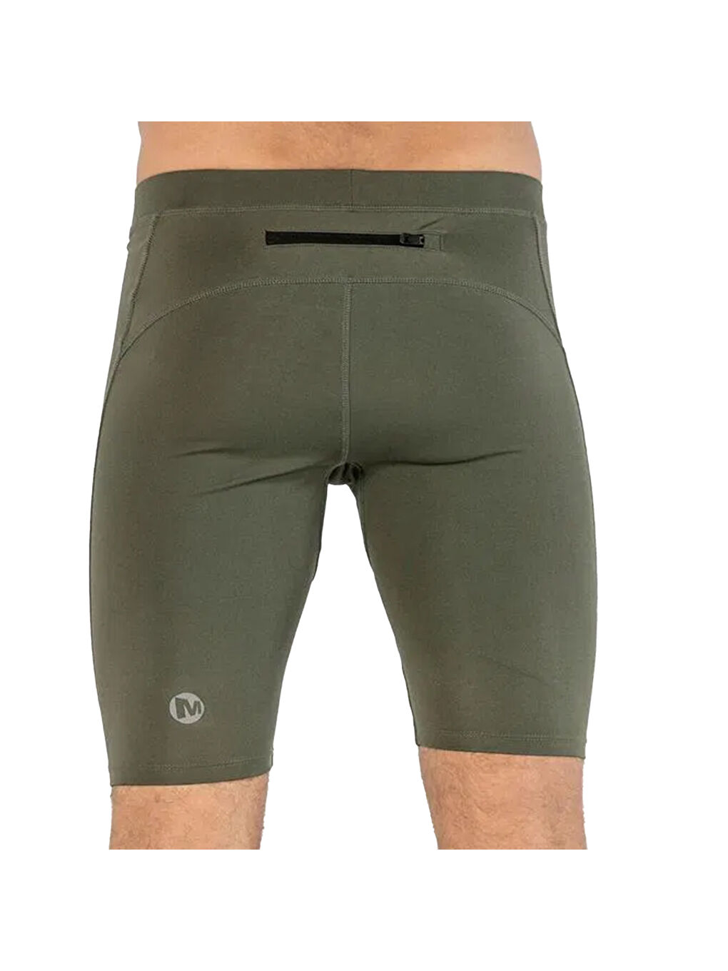 Light Erkek Haki Koşu Taytı-6