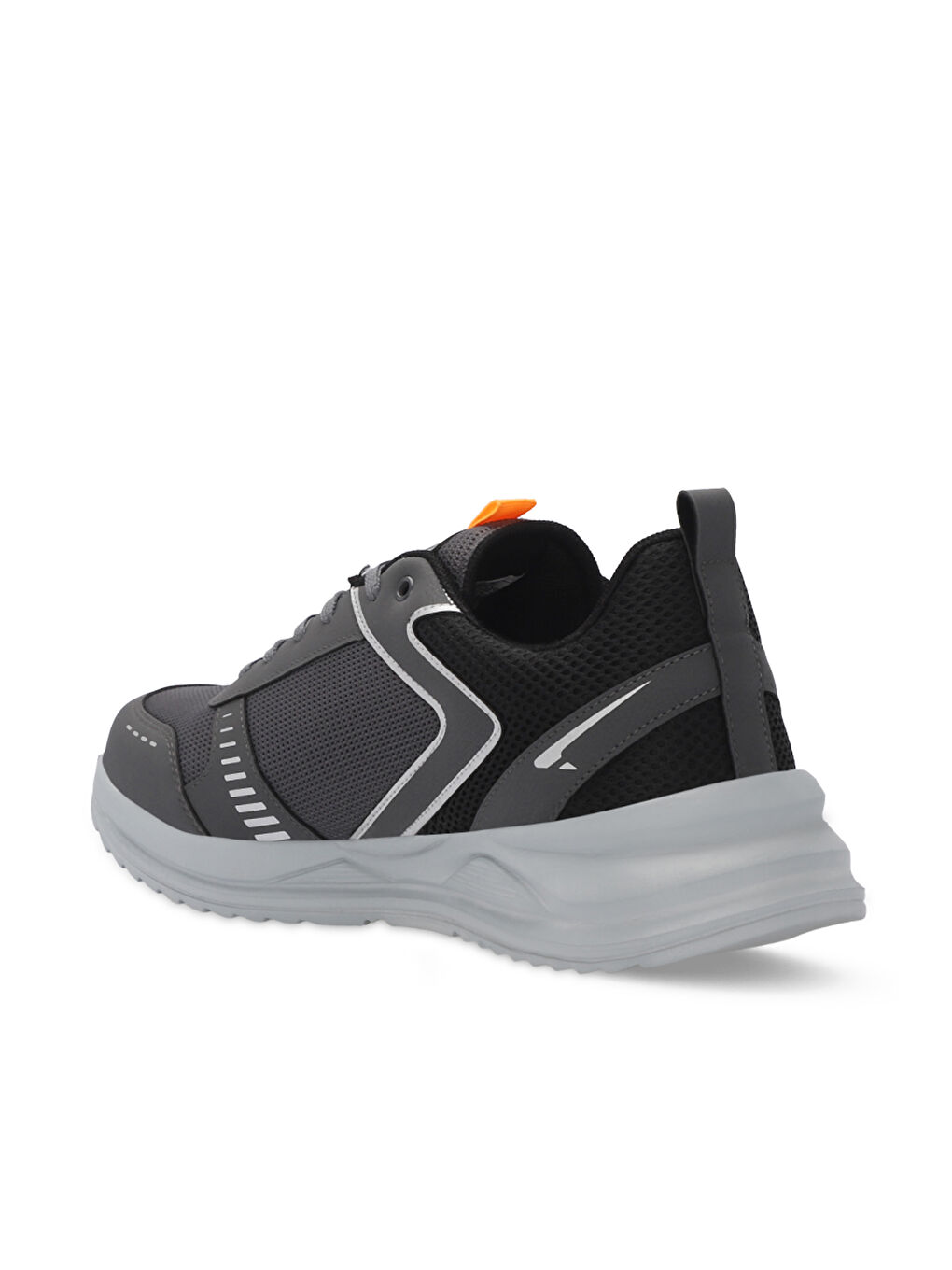 GUMMY I Büyük Beden Erkek Koyu Gri Koşu & Yürüyüş Spor Ayakkabısı-2
