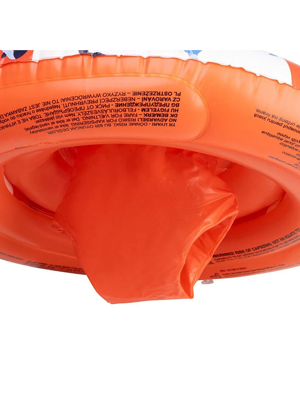 Karışık Swim Essentials Ocean Stripes Bebek Sırt Destekli Yüzme Simidi-2