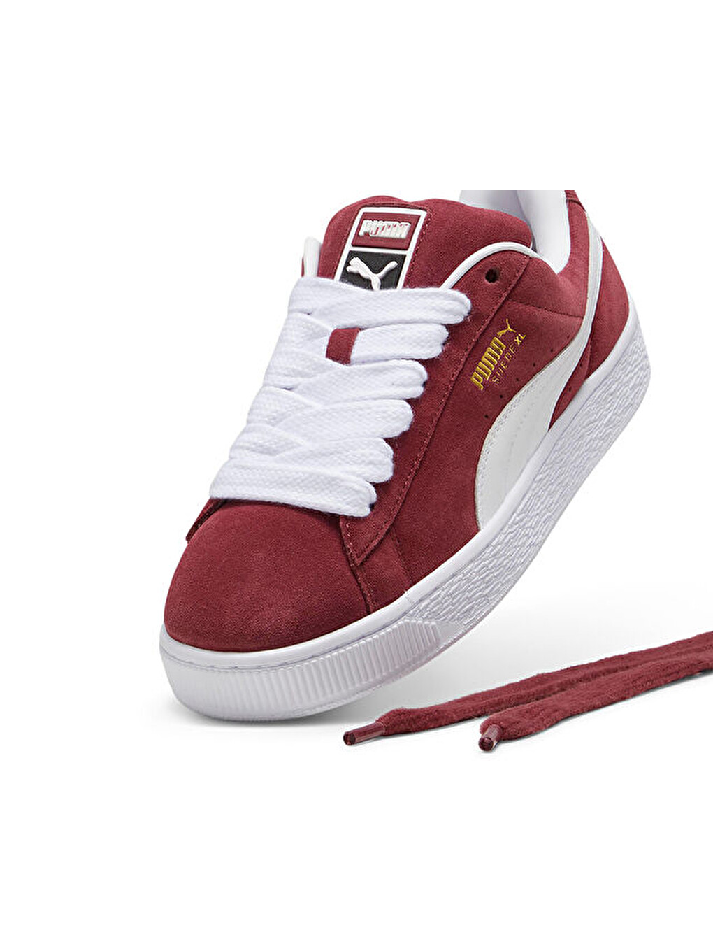 Suede Xl Unisex Günlük Ayakkabı 39520512 Kırmızı-4