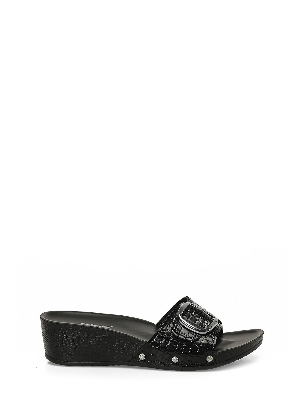 409007.Z6FX Siyah Kadın Ev Terliği