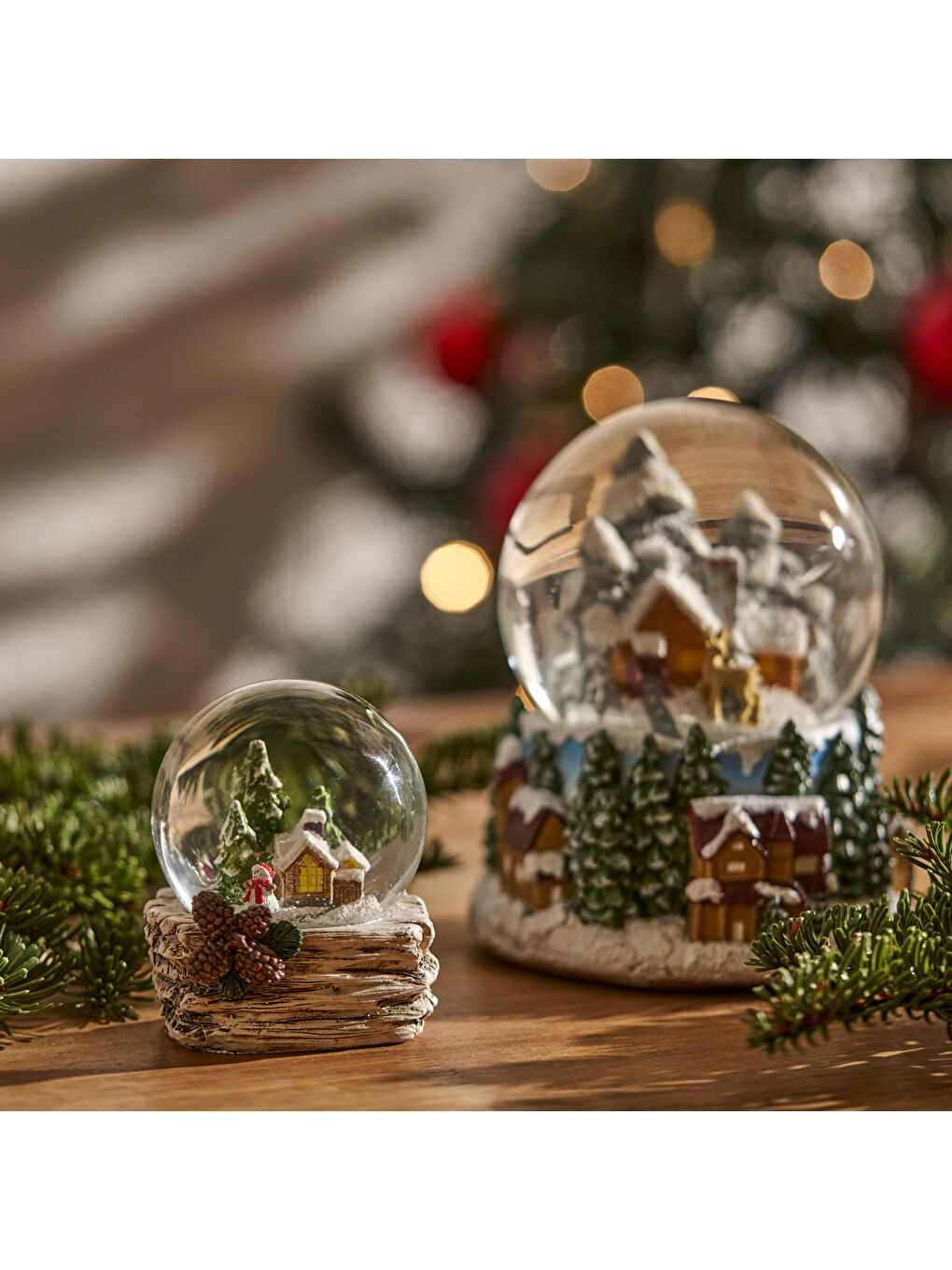 Karışık Snow Ball Kar Küresi (7x7x8 cm)-3