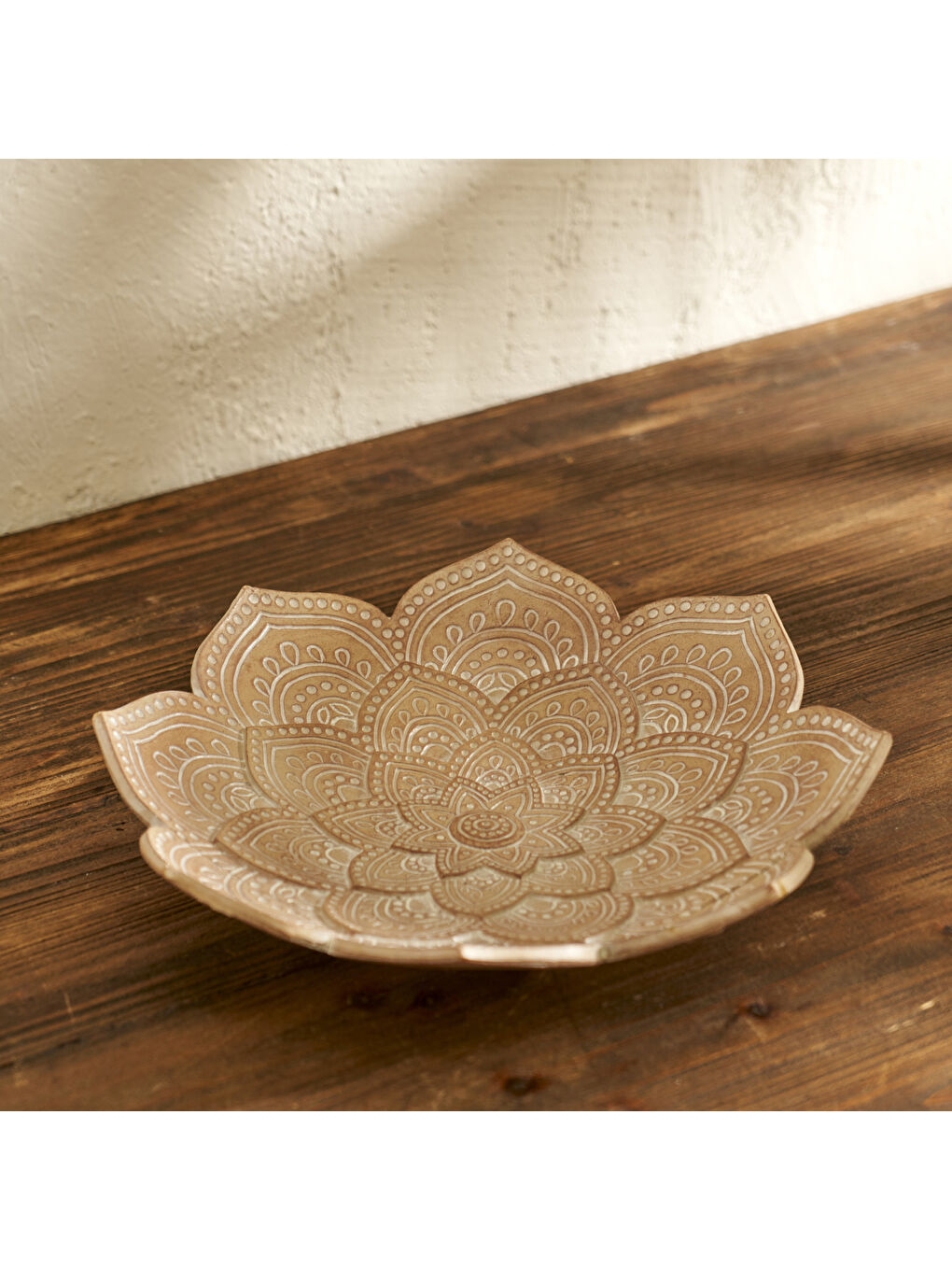 Clove Dekoratif Tabak Kahverengi (20x20x5 cm)