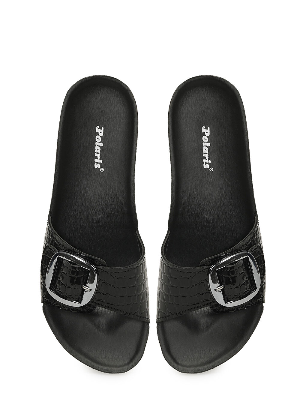 409007.Z6FX Siyah Kadın Ev Terliği-3