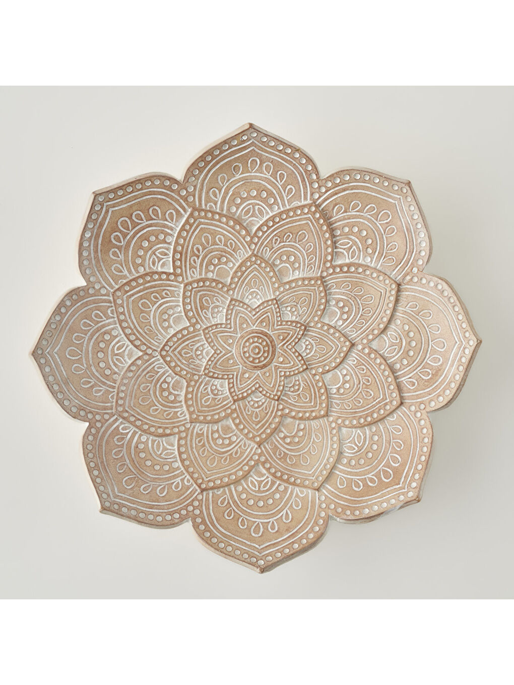 Clove Dekoratif Tabak Kahverengi (20x20x5 cm)-3