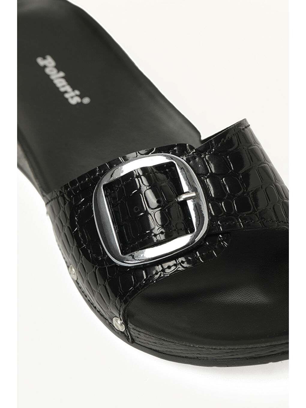 409007.Z6FX Siyah Kadın Ev Terliği-6