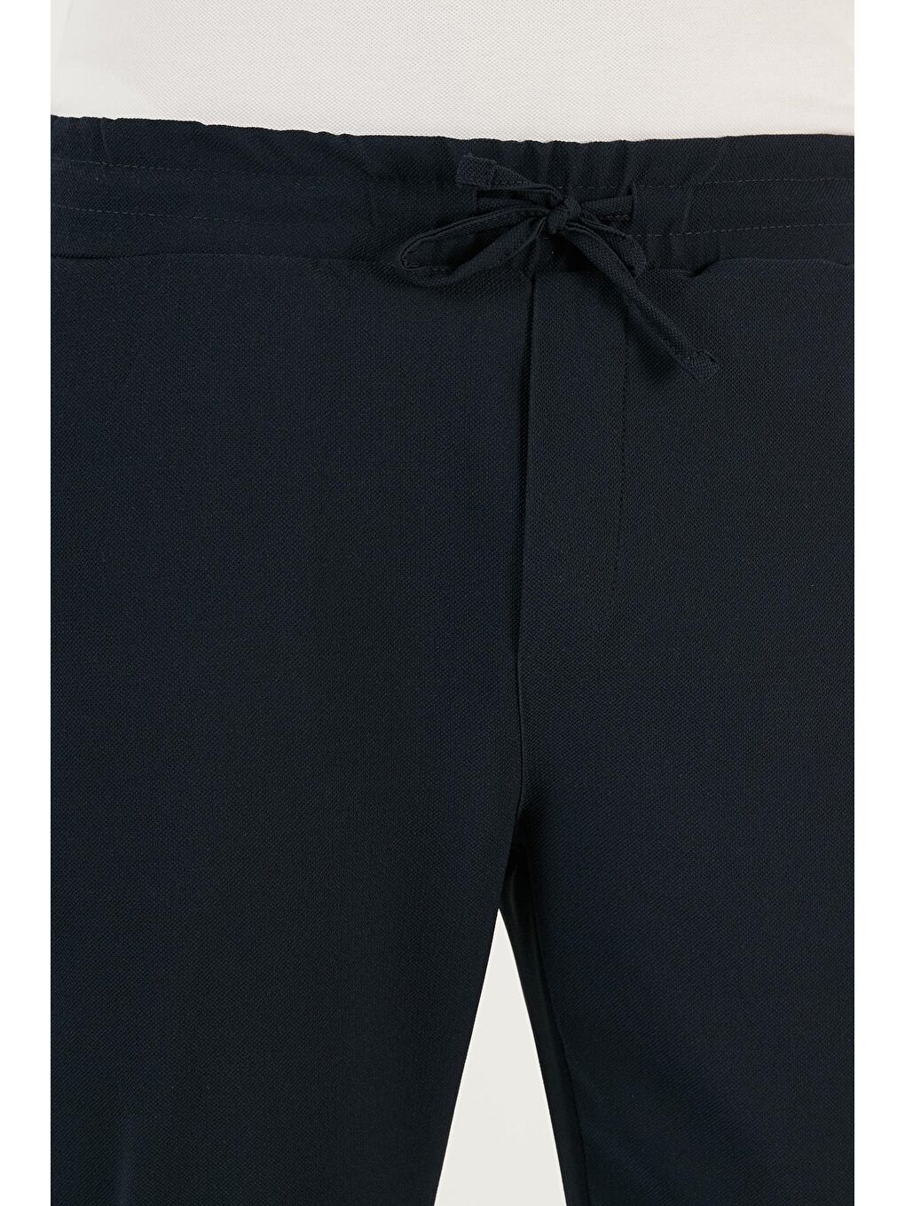 Lacivert Belden Bağlamalı Cepli Regular Fit Erkek Pantolon CF24S617953-3