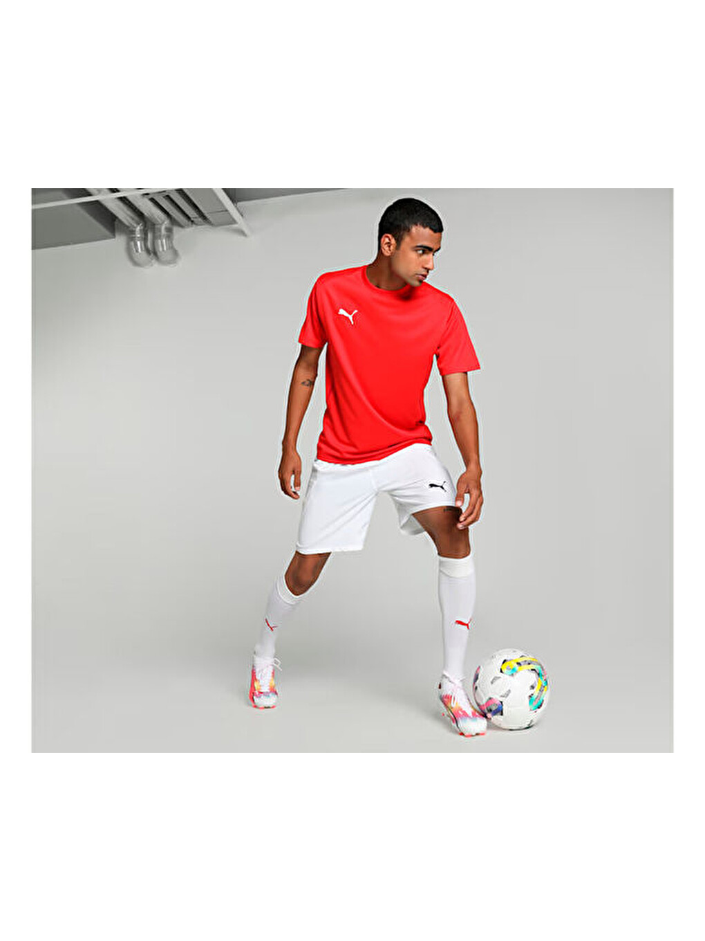 Teamgoal Jersey Erkek Futbol Antrenman Tişörtü 65863601 Kırmızı-4