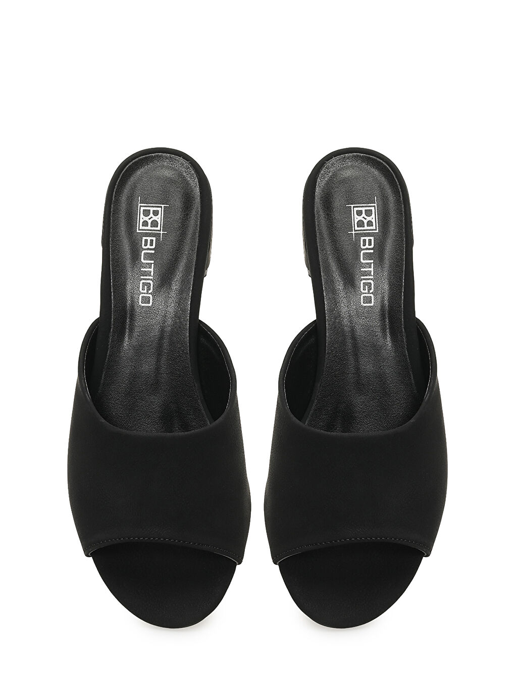 26S-407 6FX Siyah Kadın Terlik-3