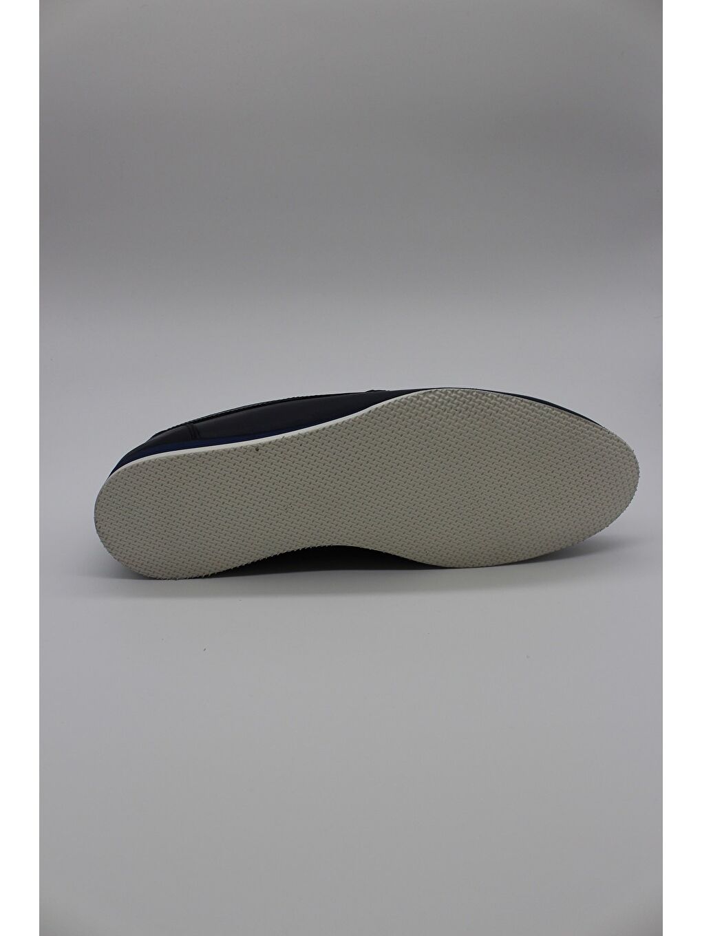 Koyu Lacivert Hakiki Deri Antik Eva Taban Tokalı Klasik Ayakkabı 1033230206-1