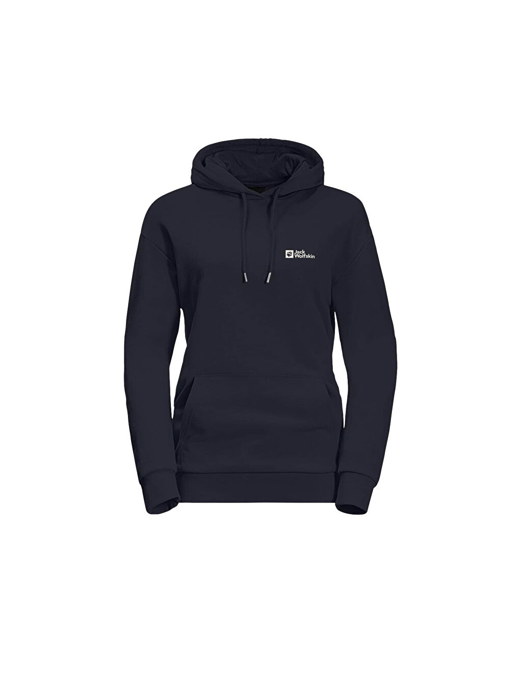 Lacivert Essential Hoodie Kadın Turuncu Sweatshirt-1