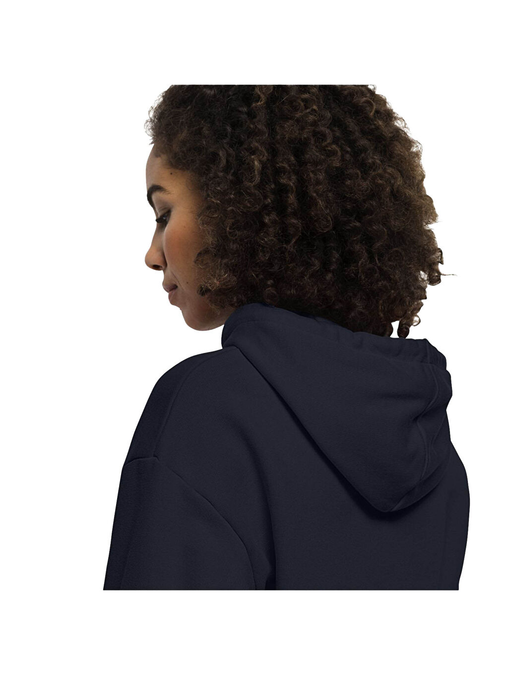 Lacivert Essential Hoodie Kadın Turuncu Sweatshirt-2