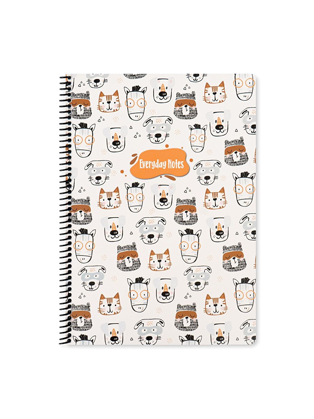 Keskin Color A4 Çizgili Defter Animal Friends - Kedi&Köpek